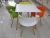Import Made in china factory high quality MDF dining room tables with wooden leg T-09 from China