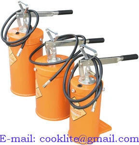 Manual High Pressure Lubrication Oil Grease Dispensing Bucket Pump - 5L/10L/16L