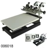 Manual micro-adjustable screen printer