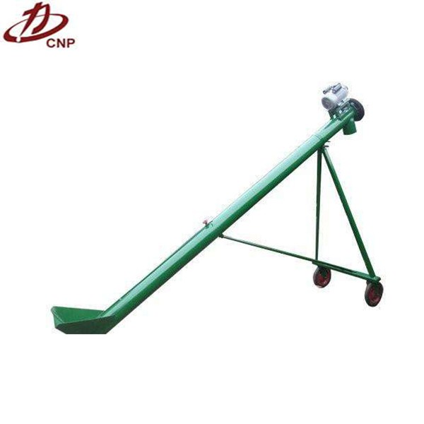 Manufacture factory steel earth screw auger conveyor hot selling
