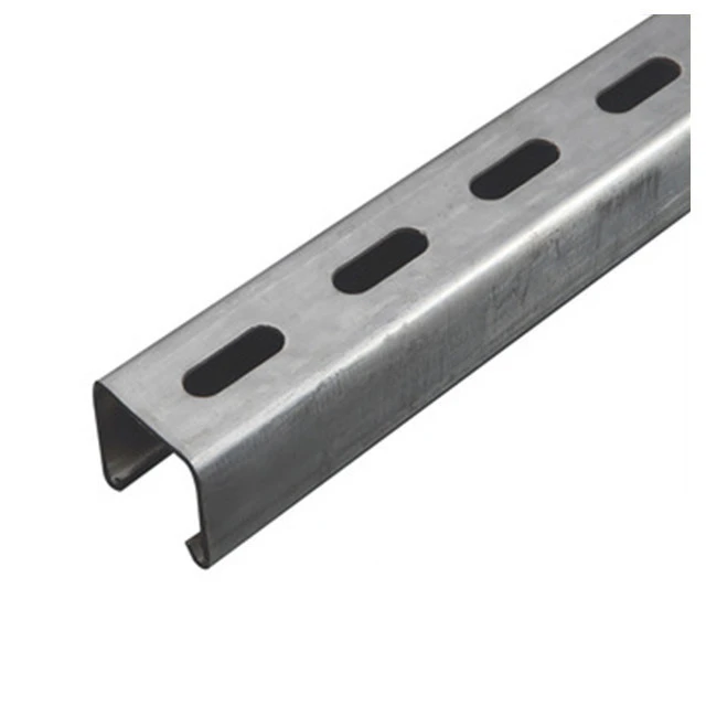 manufacture slotted c profile/steel strut channel/C-shaped steel
