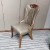 Import Manufacturer direct sale solid wood with dining chair coriaceous wooden chair dining room chair from China