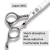 Import Marigold salon stainless steel cheap wire cutt barber 440c barber scissors 6 Inch from China