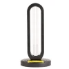 Matt black portable LED uvc virus light sanitizer disinfection sterilizer uv lamp for hotel air purifier