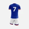 Me2024 Sports Wear 100% Polyester Soccer Uniforms  Wholesale Price Half Sleeve Jerseys sports Uniform Men Soccer Kits For Sale