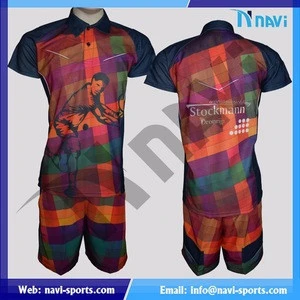 Men Tennis wear High Quality Sport Wear Set,100% polyester tennis wear fashion customized