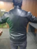 mens custom cowhide crocodile embossed leather jackets
