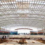 Metal building industrial shed prefabricated light steel structure