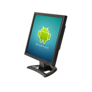 Metal Case Industrial flat screen capacitive touch monitor 17 inch touch screen monitor