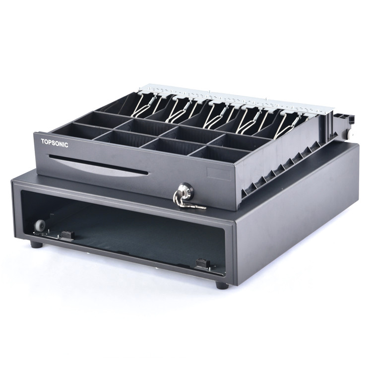 Buy Metal Front Panel Pos Cash Register System Supermarket Cash Drawer ...