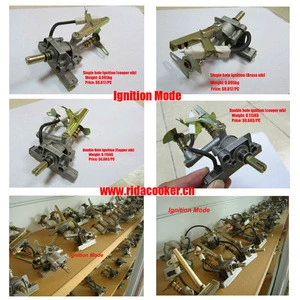 Metalware good quality kitchen appliances 2 parts accessories gas stove cooker ignition mode