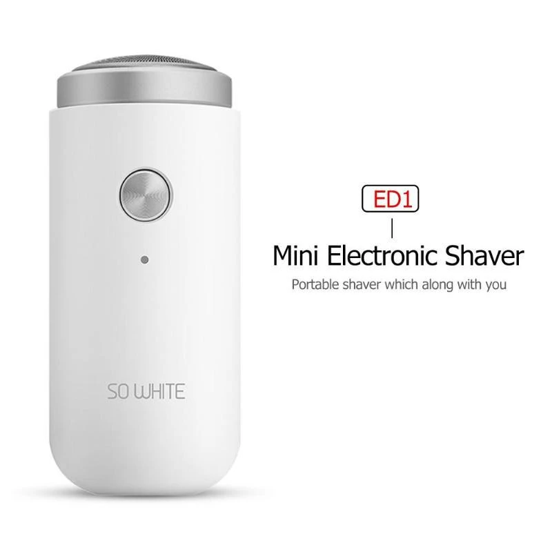 MI SO WHITE ED1 mini portable rechargeable machine men electric shaver