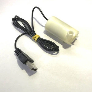 Micro DC 3V 5V 6V Submersible Pump Mini water pump wired with USB power cord