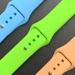 Milanese loop for Apple watch series 6 bracelet strap metal t500 band stainless steel Silicone Rubber Sport Smart Watch Band