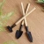 Mini Garden Tools Wooden Three Pieces Suit Multi-function Shovel Spade Rake