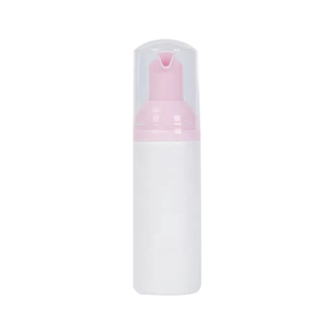 50ml HDPE empty cosmetic liquid plastic foam pump bottle