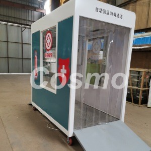 Mobile thermometry disinfection channel Sterilizer Disinfect Equipment with CE and RoHS approved