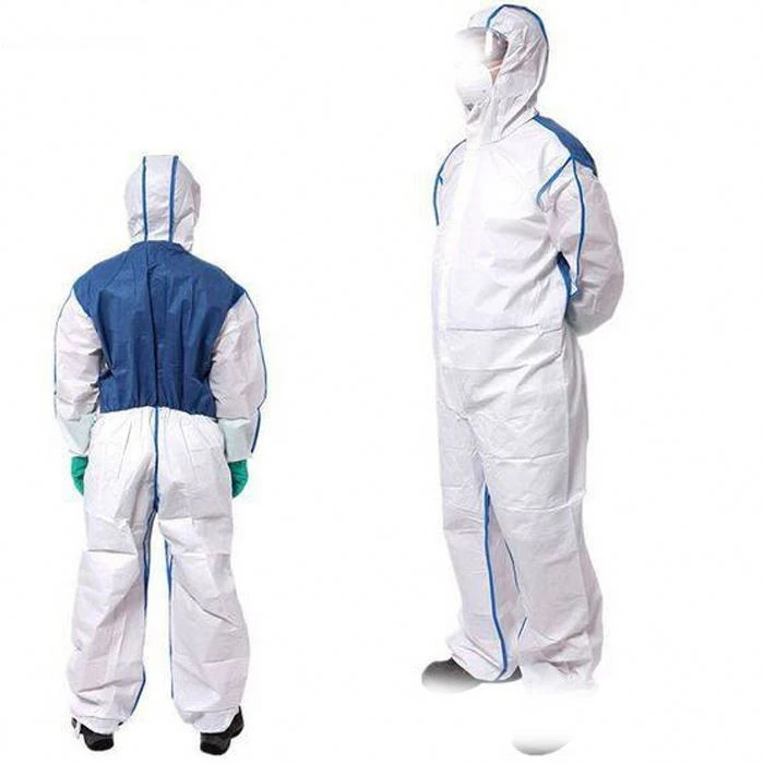 Mocoo China wholesale Outpatient ward test room Protective clothing suit disposable overall lab clothing Isolation gown