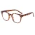Import Model 29432 Retro 2020 Round Fashion Optical Frame Eyeglasses with Anti Blue Light Lenses glasses from China