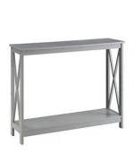modern baroque style entrance sofa grey console table for hallway