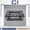 Modern Design Style Polished Finish Bone Inlay Tissue Box and Napkin Holder Decorative Tableware for Bulk Buyers
