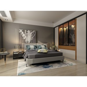 Modern High Quality Bedroom Design with Wardrobe