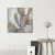 Import Modern pop gold cactus plants oil painting on canvas wall designs easy abstract paintings nordic wall art poster from China