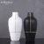 Import Modern Premium Luxurious Large Round Ceramic Tall Flowers Vases Black White Vase For Hotel Home Decor from China