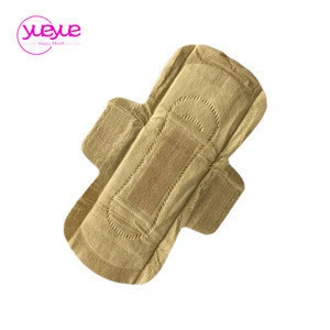 most popular ultra thin  no bleaching bamboo fiber sanitary napkins