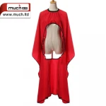 Much China hot sale new design barber cape with window hair cape