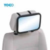 Multi color  Rear Facing Seat Backseat baby car mirror for travel green