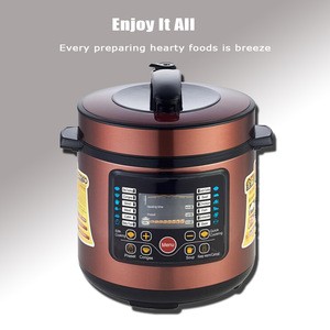Multi-Functional 6 Quart / 1000W Electric Pressure Cooker with Stainless Steel Cooking Po
