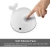 Multicolor LED Night Light for Kids Soft Dolphin Silicone Baby Nursery Lamp