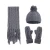 Import Multifunctional Handmade Knitting Winter Hats And Scarf  Gloves Set from China