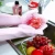 Import Multipurpose Household Dish Washing Brush Clean Gloves Silicone Dishwashing Gloves With Wash Scrubber from China