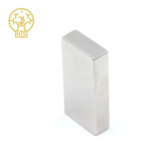 N52 L50x20x5 Linear Motor Block Shape and Industrial Magnet Application Customized Block Rare Earth Magnet