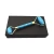 Import Natural Blue Turquoise Double Head Beauty Tool Jade Roller For Facial Massage Beauty from China