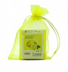 Natural handmade soap with lemon fresh soap for fair glow soap