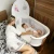 Import Natural Solid Wood Baby Portable Cradle Baby Crib from China