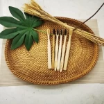 Nature eco friendly bamboo charcoal bristles products 2021 zero waste disposable bamboo toothbrush for adult