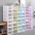 Import NEW 2021 Good Price Stackable Transparent Multi - color Shoe Containers Plastic Storage Organizer Box from China