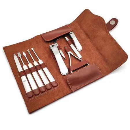 New Arrival 10pcs Stainless Steel Pedicure Manicure Set Beauty Scissors Manicure Tools Care Kits
