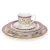 Import New arrived floral decal Dubai porcelain luxurious dinner set tableware from China