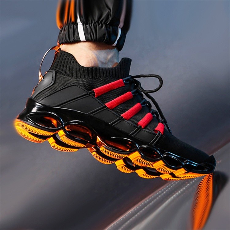 Buy New Blade Shoes Fashion Breathable Sneaker Comfortable Men's Jogging  Casual Sports Shoes Air Running from Fuzhou Hongjiuya Network Technology  Co., Ltd., China