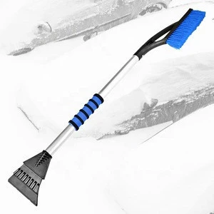 New Cheap car snow brushes with ice scraper used for cars