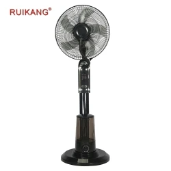 New cooling cold air indoor portable water spray humidifying air 75W household atomizing fan