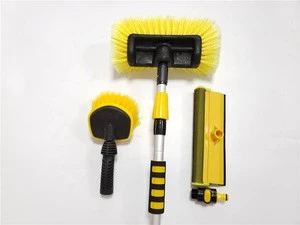 New design car cleaning tools 4 pieces brush washing kit for car wheel