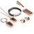 Import New design ebony men&#039;s jewelry sets pendant necklace wood jewelry from China