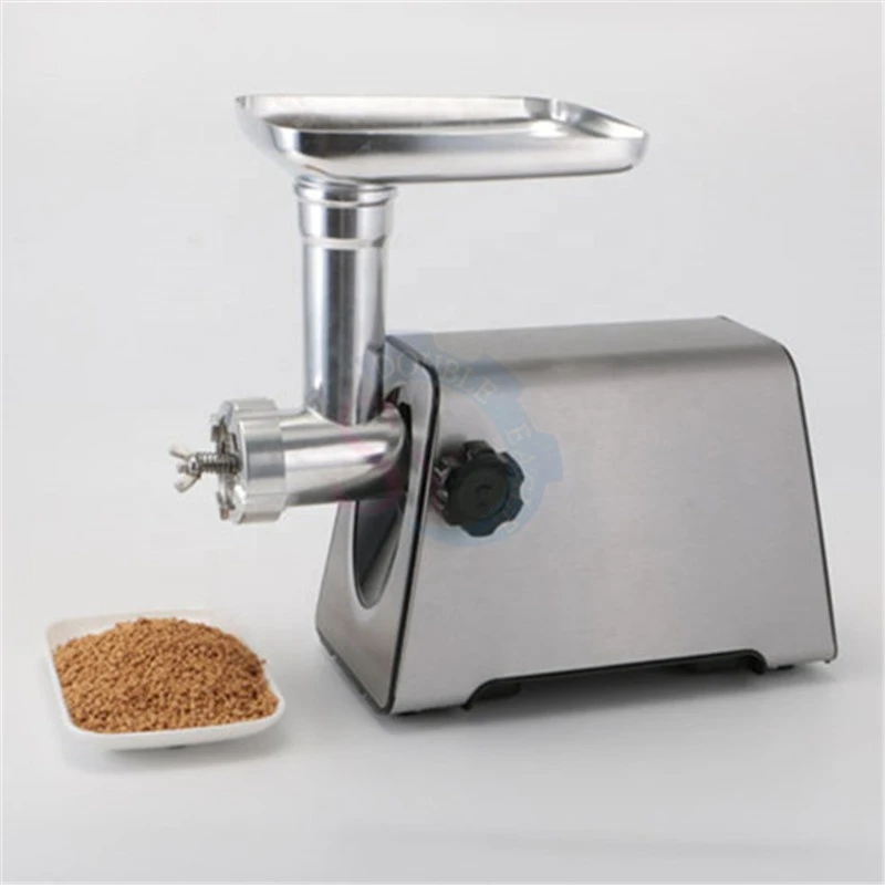 New design household portable electric fish feed pellet extrusion making machine/small Pet bird dog cat Poultry Feed Mill 650w