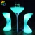 New Design Plastic 16 Colors Changing Rechargeable Flashing led illuminated Furniture bar Table